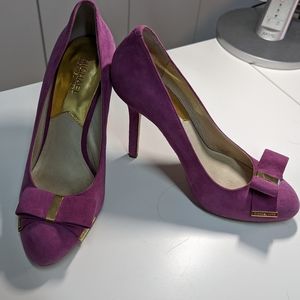 Michael Kors Delphine bow heels